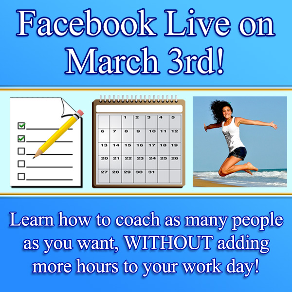 I'm Hosting a Facebook Live on March 3rd! Here's What You'll Learn