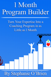 1 Month Program Builder Book